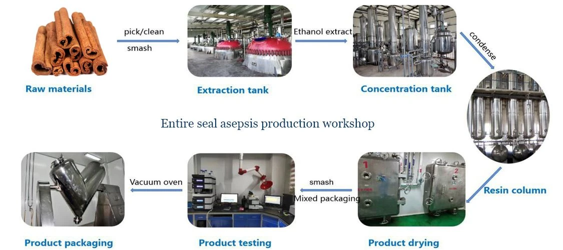 product-1-1 Product process of cinnamon with polyphenol Powder by Botanical Cube Inc.